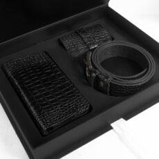 ست هدیه مردانه چرم عطارد مدل چرم طبیعی کد A52