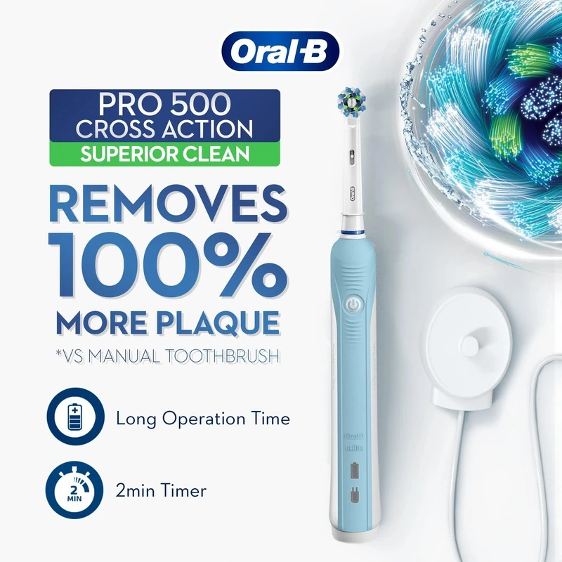 مسواک برقی اورال-بی مدل PRO500-3D