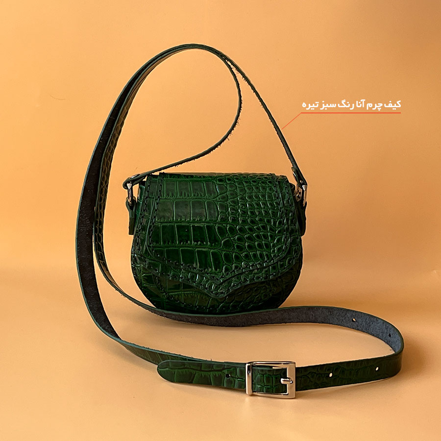 کیف دوشی زنانه خانه چرم آنا مدل 15051