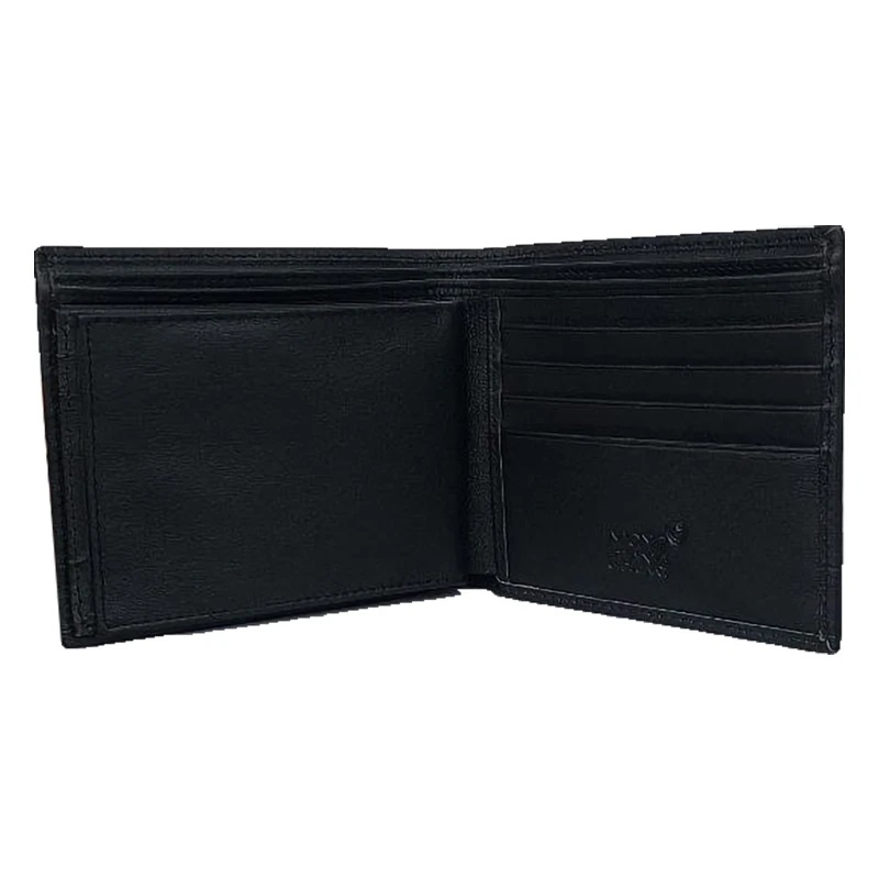 کیف پول مون بلان مدل افقی چرم طبیعی کد 549