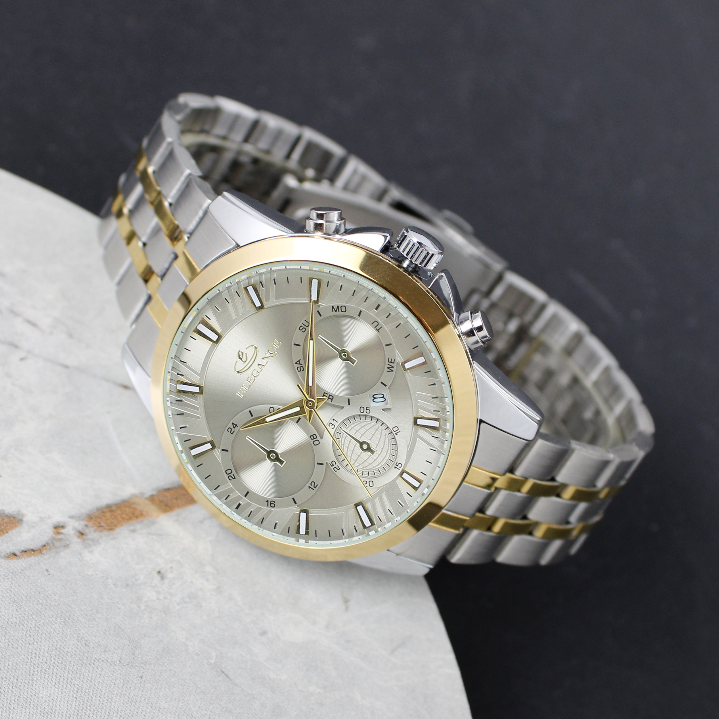 ساعت مچی عقربه‌ای کوارتز مردانه الگانس مدل EMDONJ8210