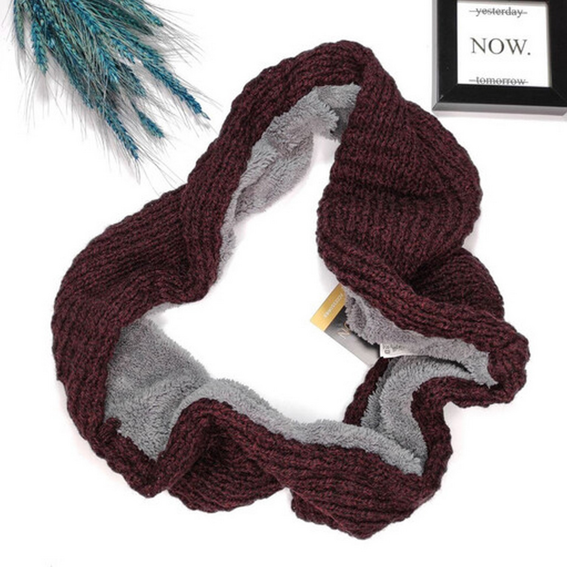 شال گردن بافتنی مدل رینگی کد KOT38