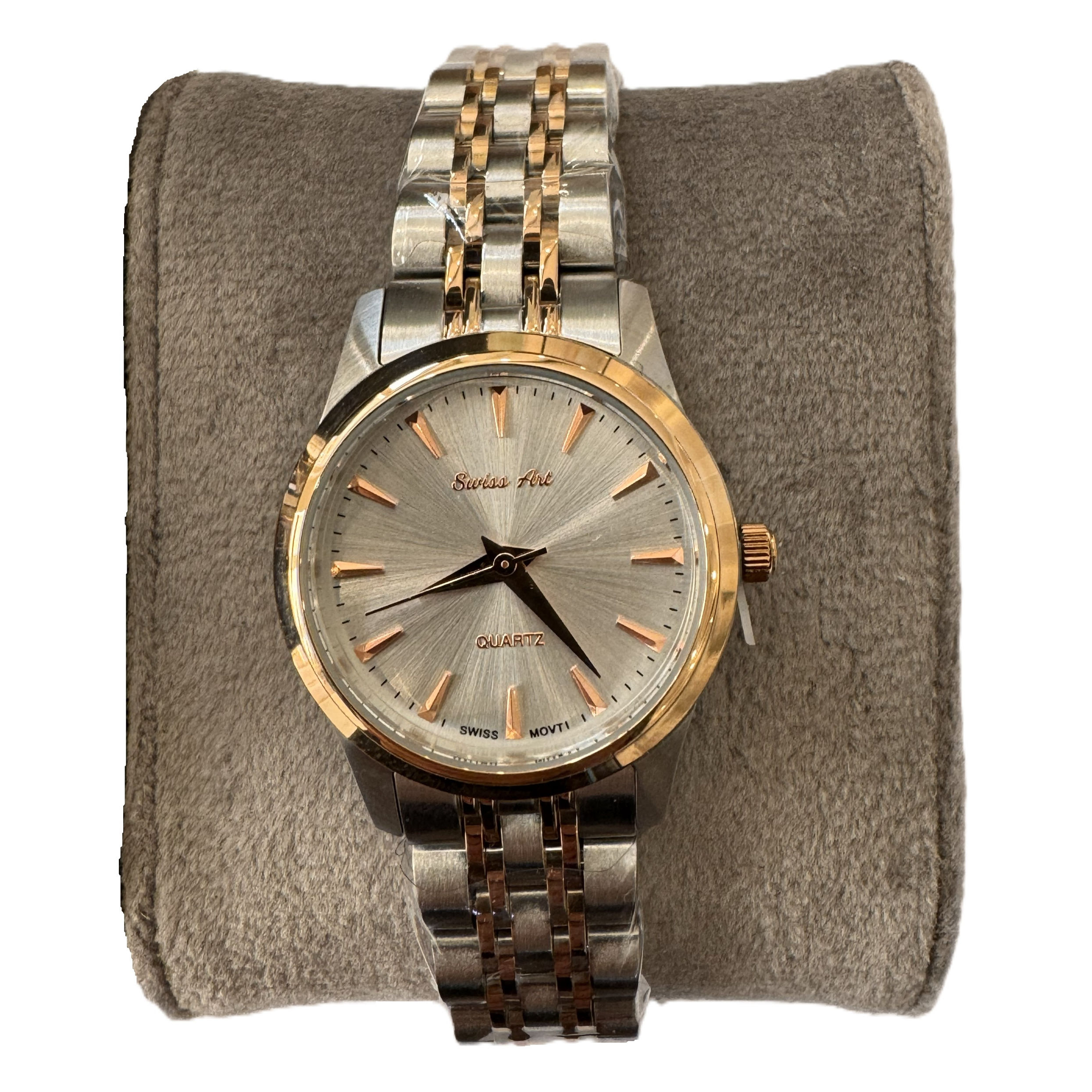 ست ساعت مچی عقربهای کوارتز زنانه و مردانه سوئیس آرت مدل ANT172-173SR1600
