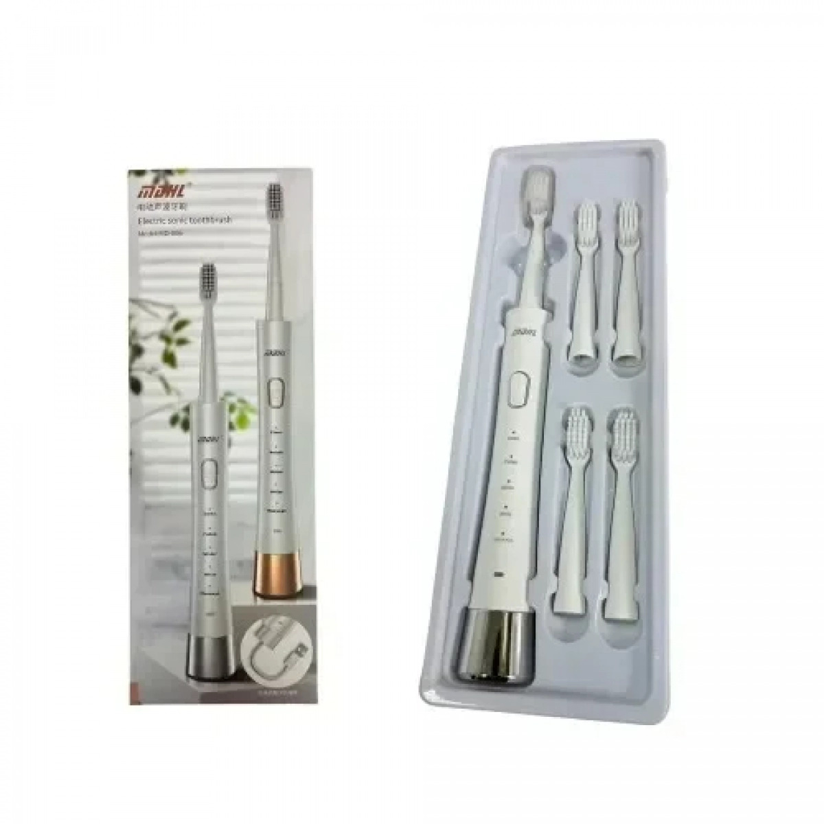 دستگاه سفید کننده دندان ام دی اچ ال مدل MD806 به همراه چهار عدد سری یدک