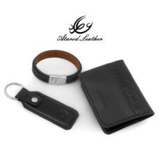 ست هدیه چرم عطارد مدل چرم طبیعی کد A106