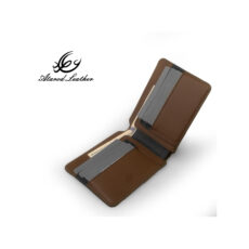 کیف پول مردانه چرم عطارد مدل چرم طبیعی کد K51