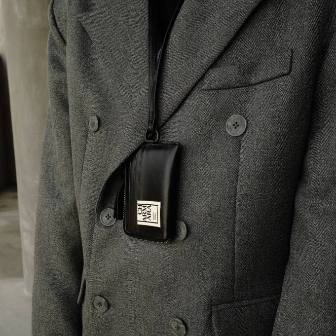 کیف پول مردانه چرم آرا مدل Parker