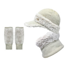 ست کلاه و شال گردن و ساق دست مدل سام524