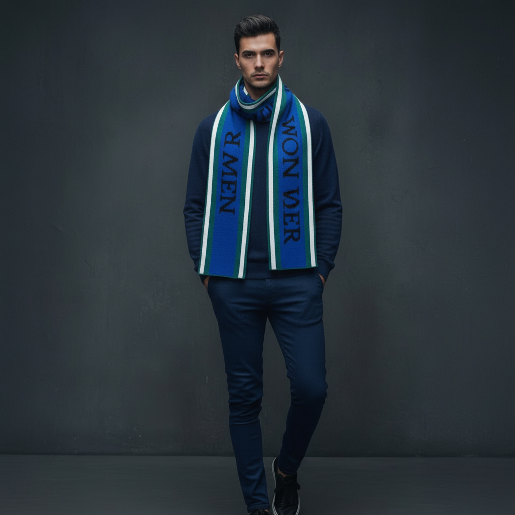 شال گردن مردانه مدل اکریلیک کد KOT 372