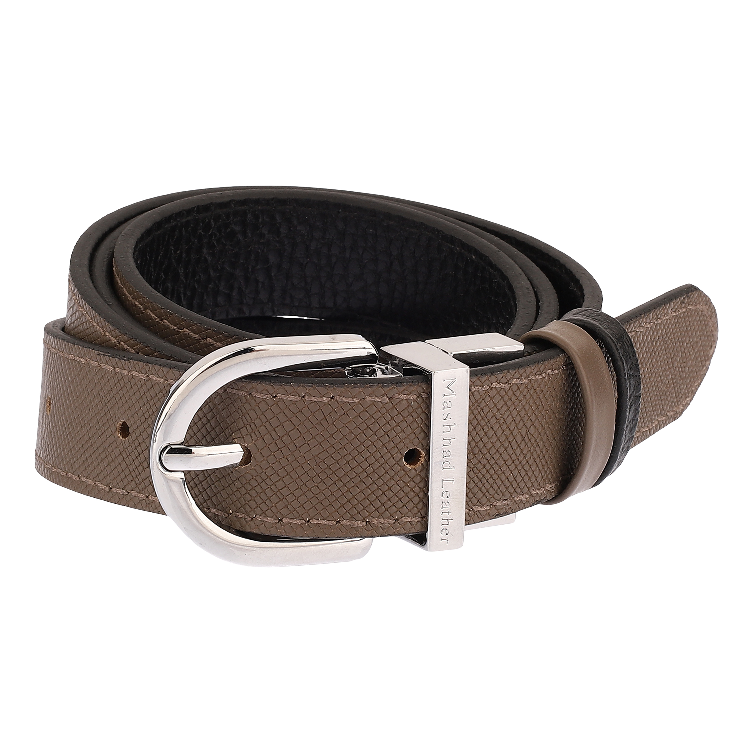 کمربند مردانه چرم مشهد مدل N6523