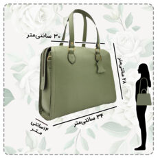 کیف دوشی زنانه مدل چرم طبیعی کد FTH147F