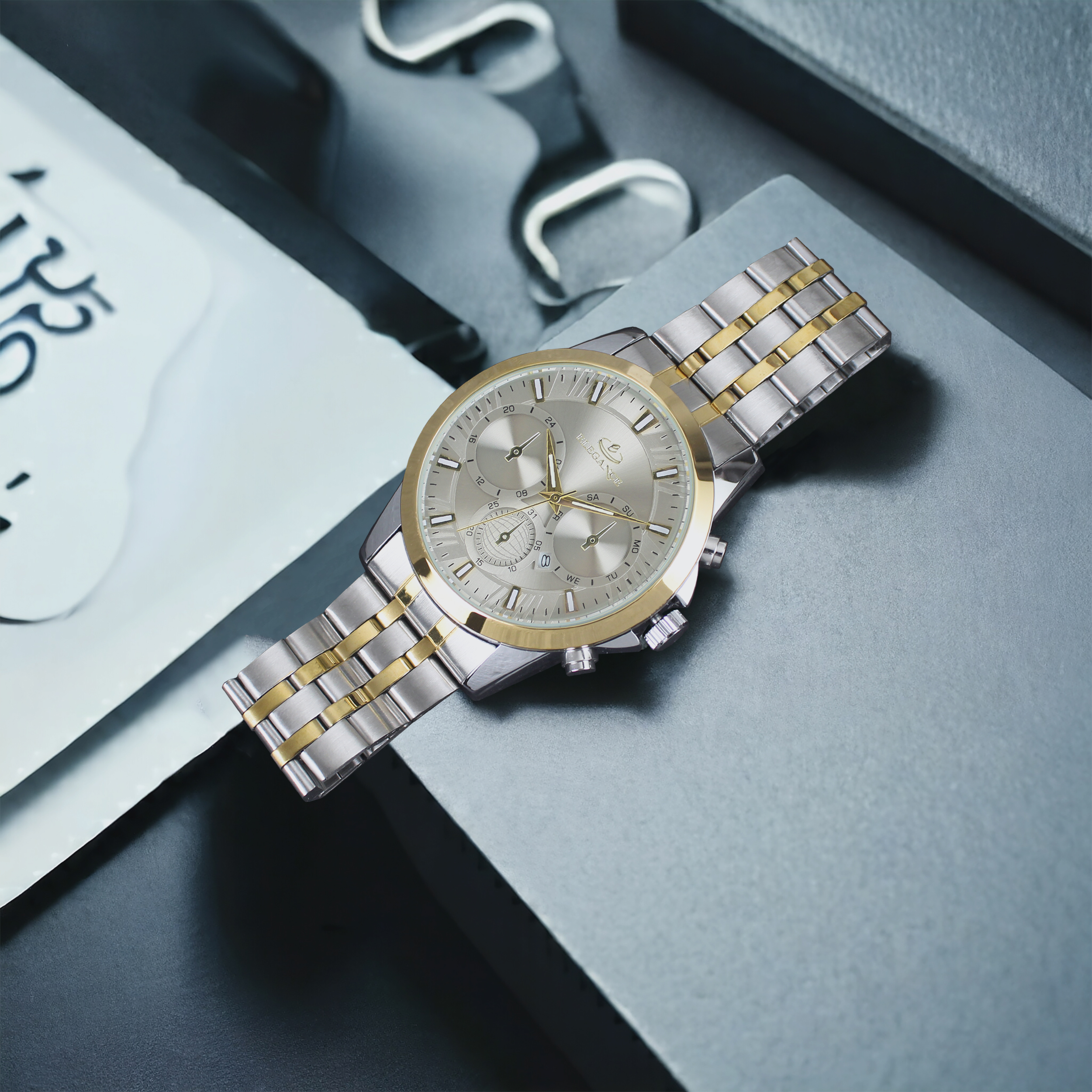 ساعت مچی عقربه‌ای کوارتز مردانه الگانس مدل EMDONJ8210