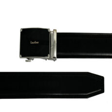 کمربند مردانه مدل چرم طبیعی سگک ریلی 009