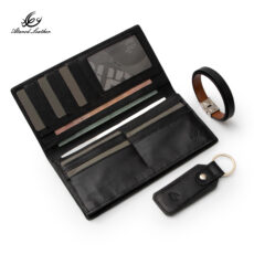 ست هدیه چرم عطارد مدل چرم طبیعی کد A132