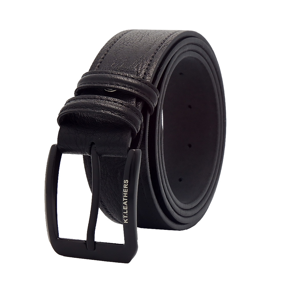 کمربند مردانه کیتی مدل چرم صنعتی قلابدار PRO206IN200