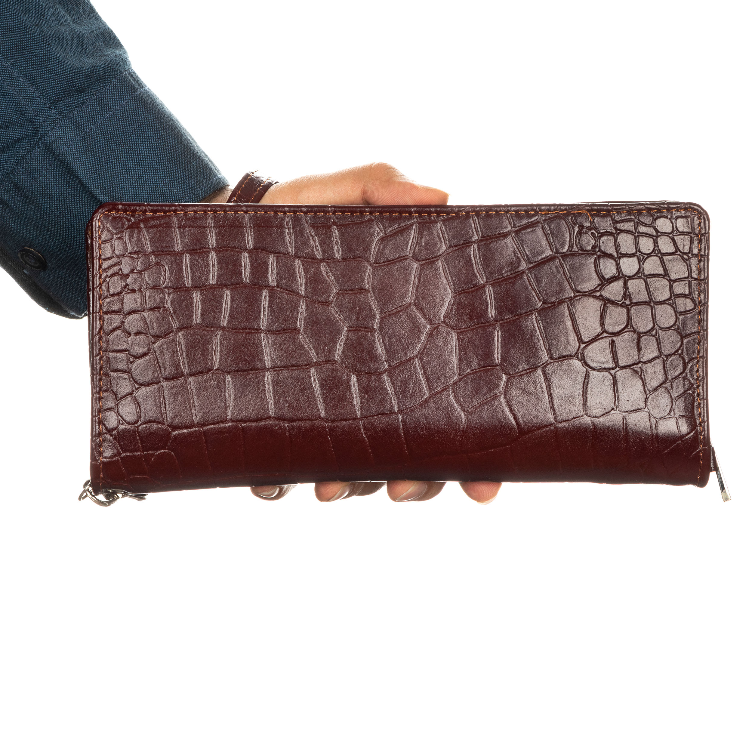 کیف دسته چک طرح فلوتر مدل mb0064