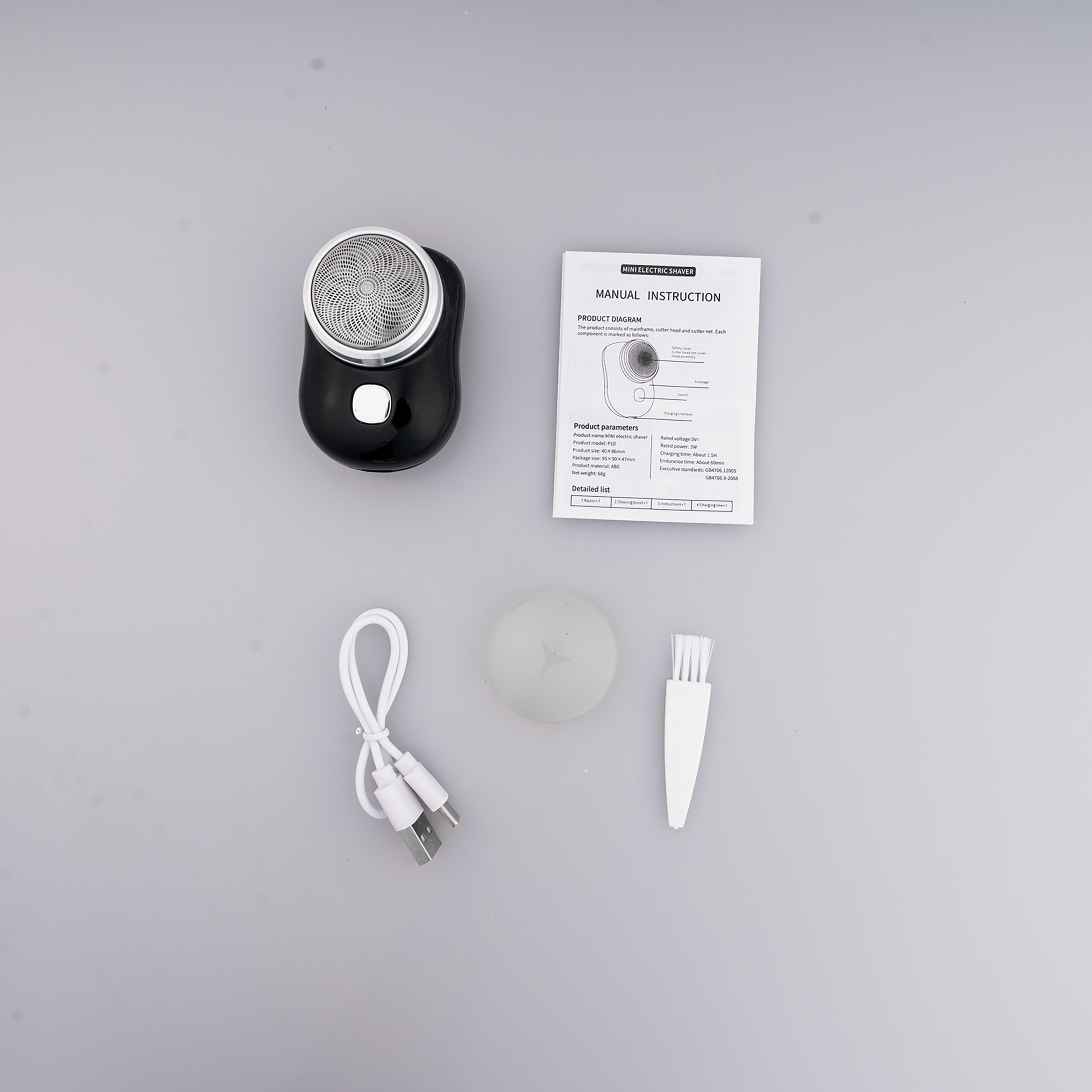 ماشین اصلاح موی صورت شارژی جی دبلیو مدل GW-9970