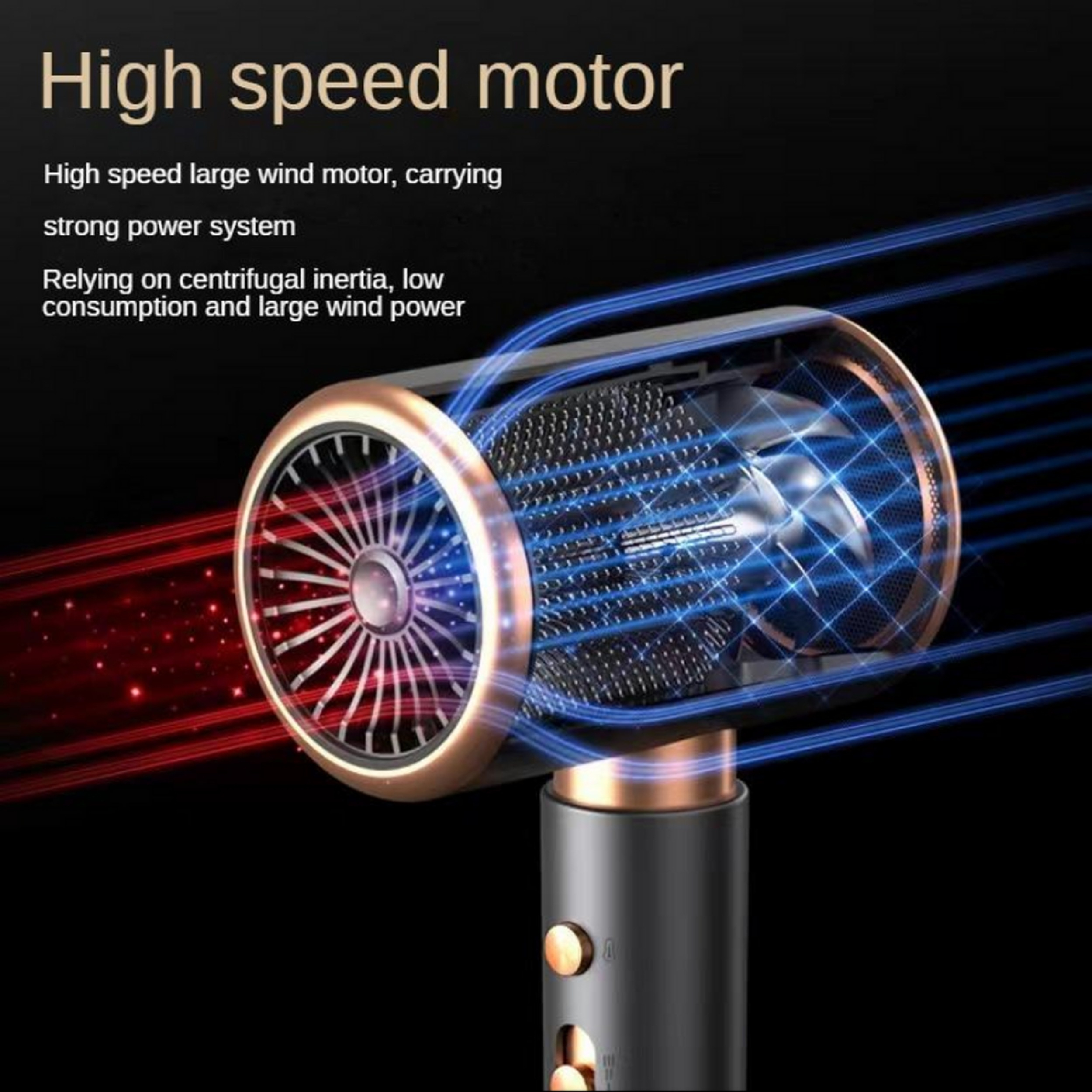 سشوار حرفه ای 2200 وات بیبیورس مدل SE-xc3