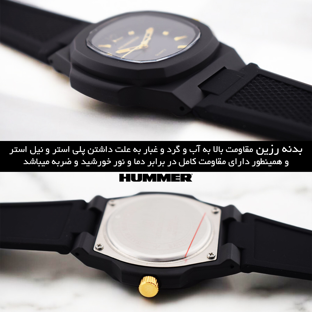 ساعت مچی عقربه‌ای کوارتز مردانه هامر مدل HM1102-C4