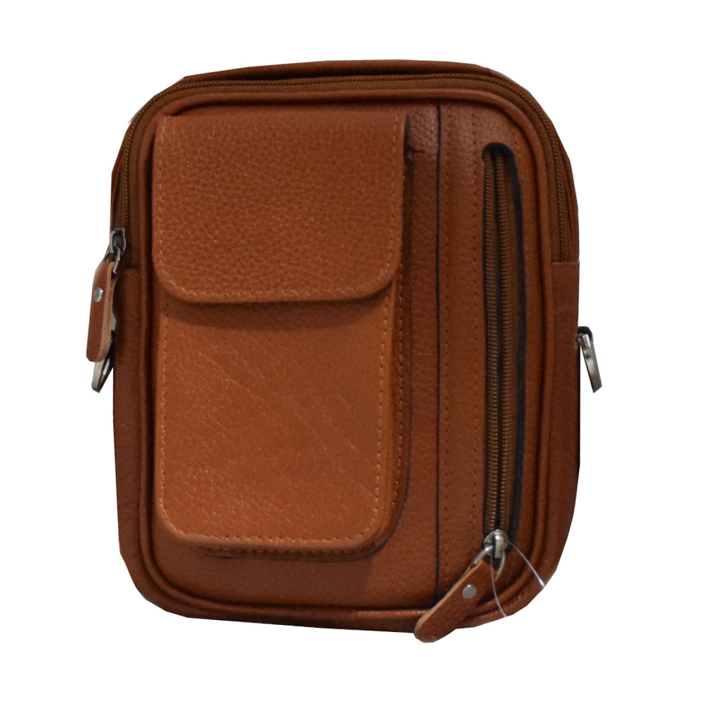 کیف رودوشی مردانه مدل چرم طبیعی کد Man-902