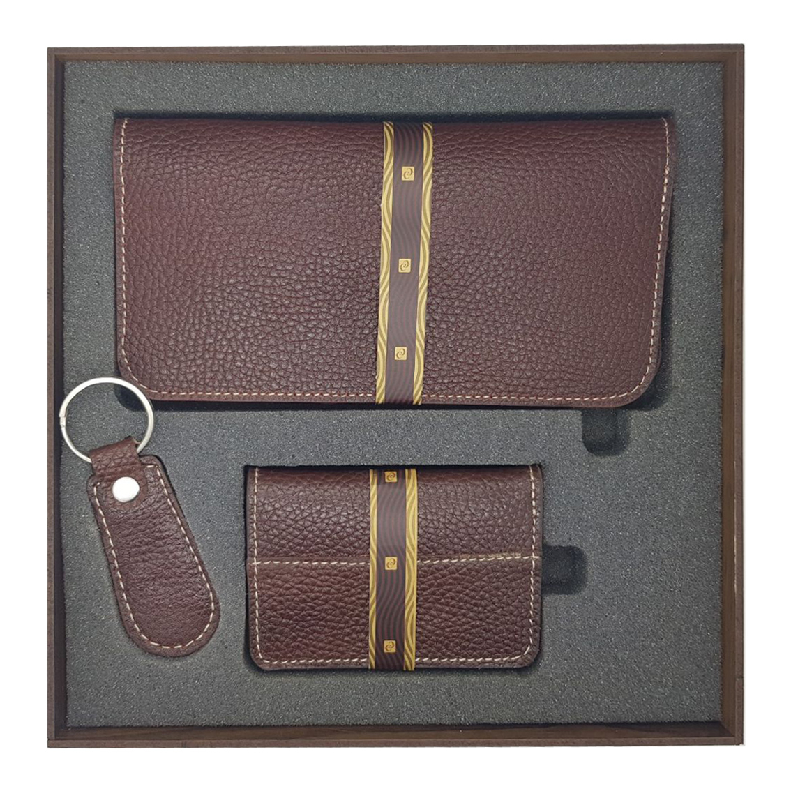 ست هدیه مردانه چرم دیاکو مدل 255