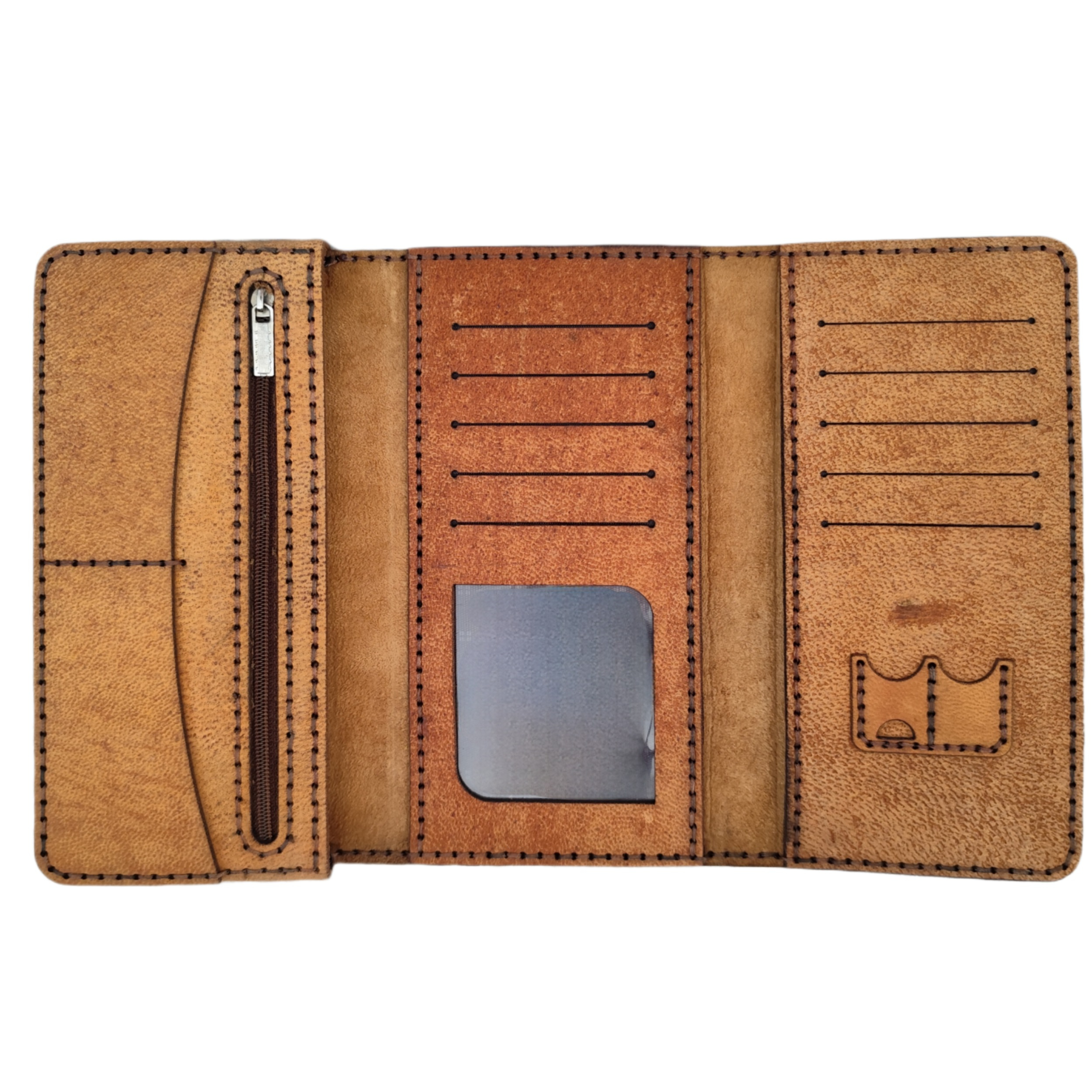 ست هدیه مردانه مدل چرم طبیعی بزی دقت Sch-t2