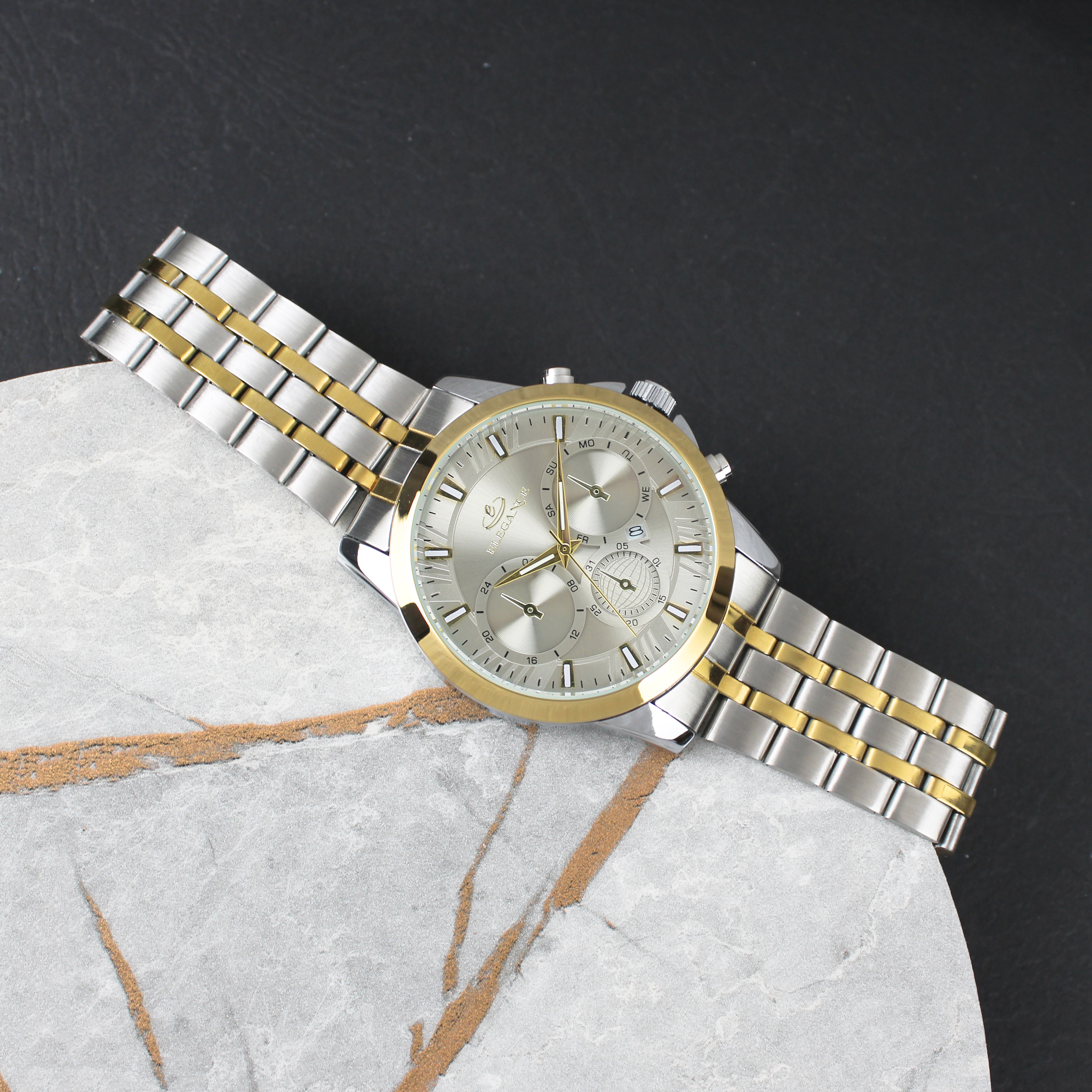 ساعت مچی عقربه‌ای کوارتز مردانه الگانس مدل EMDONJ8210