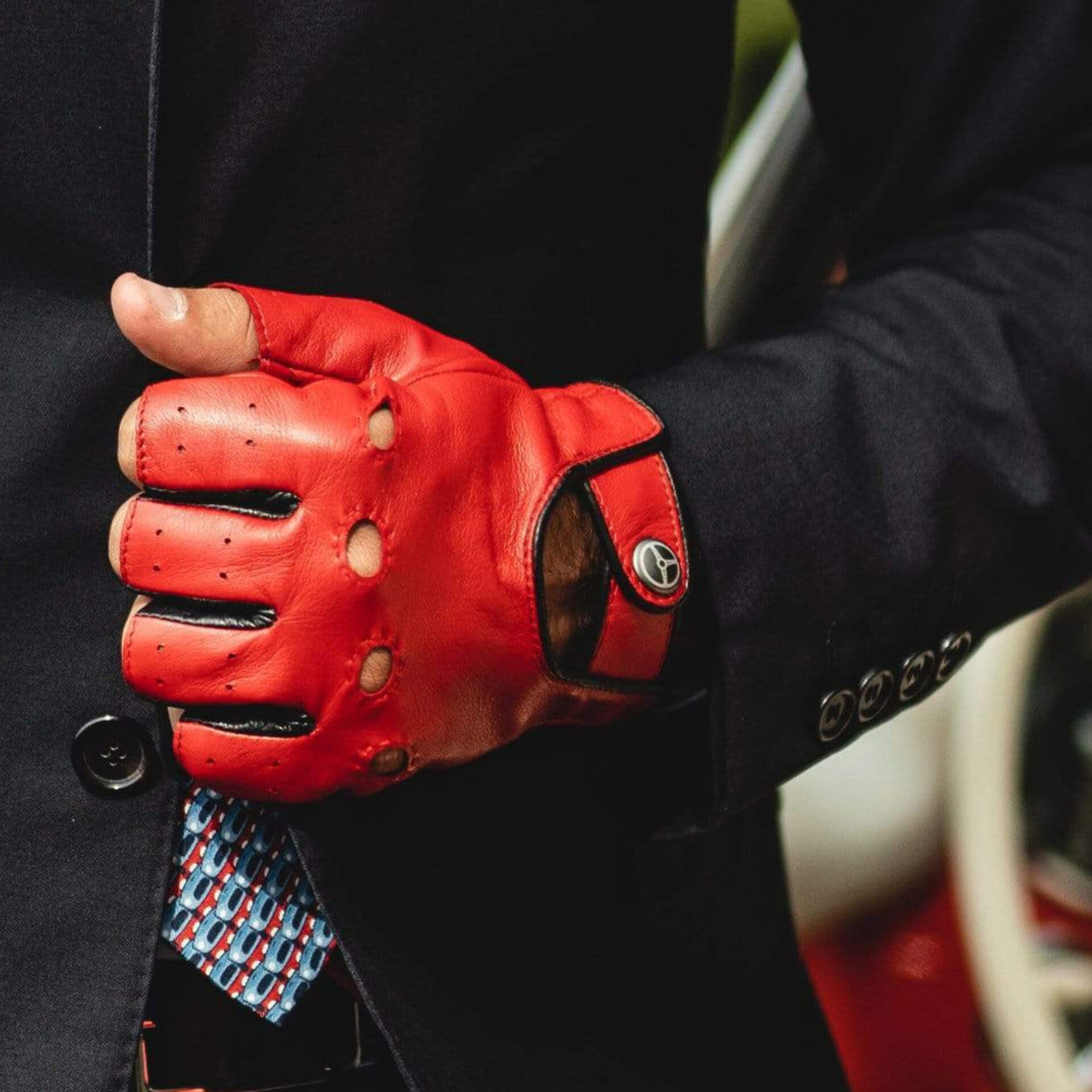 دستکش مدل رانندگی نیمه کد G05