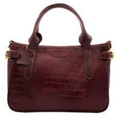 کیف دوشی زنانه مدل چرم طبیعی کد FTH145