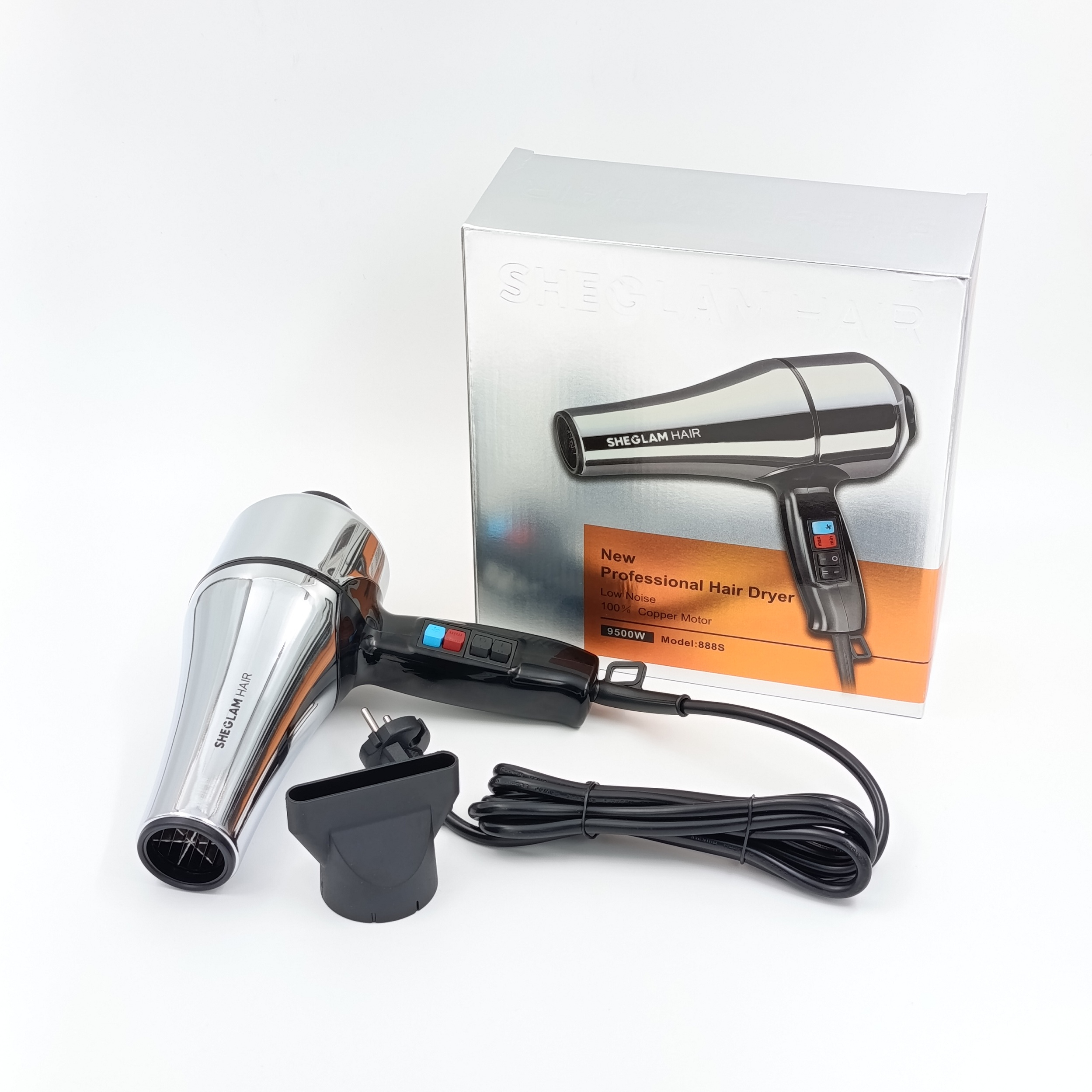 سشوار حرفه ای 9500 وات شیگلم کد 888S