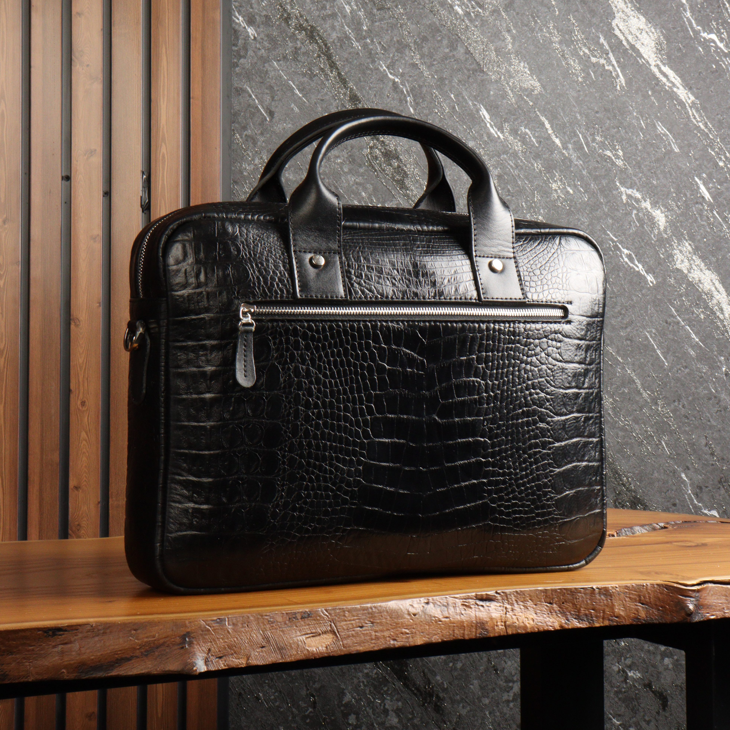 کیف اداری مردانه بیورا مدل چرم طبیعی کد eez42