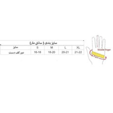 دستکش ورزشی مردانه مدل GX 500