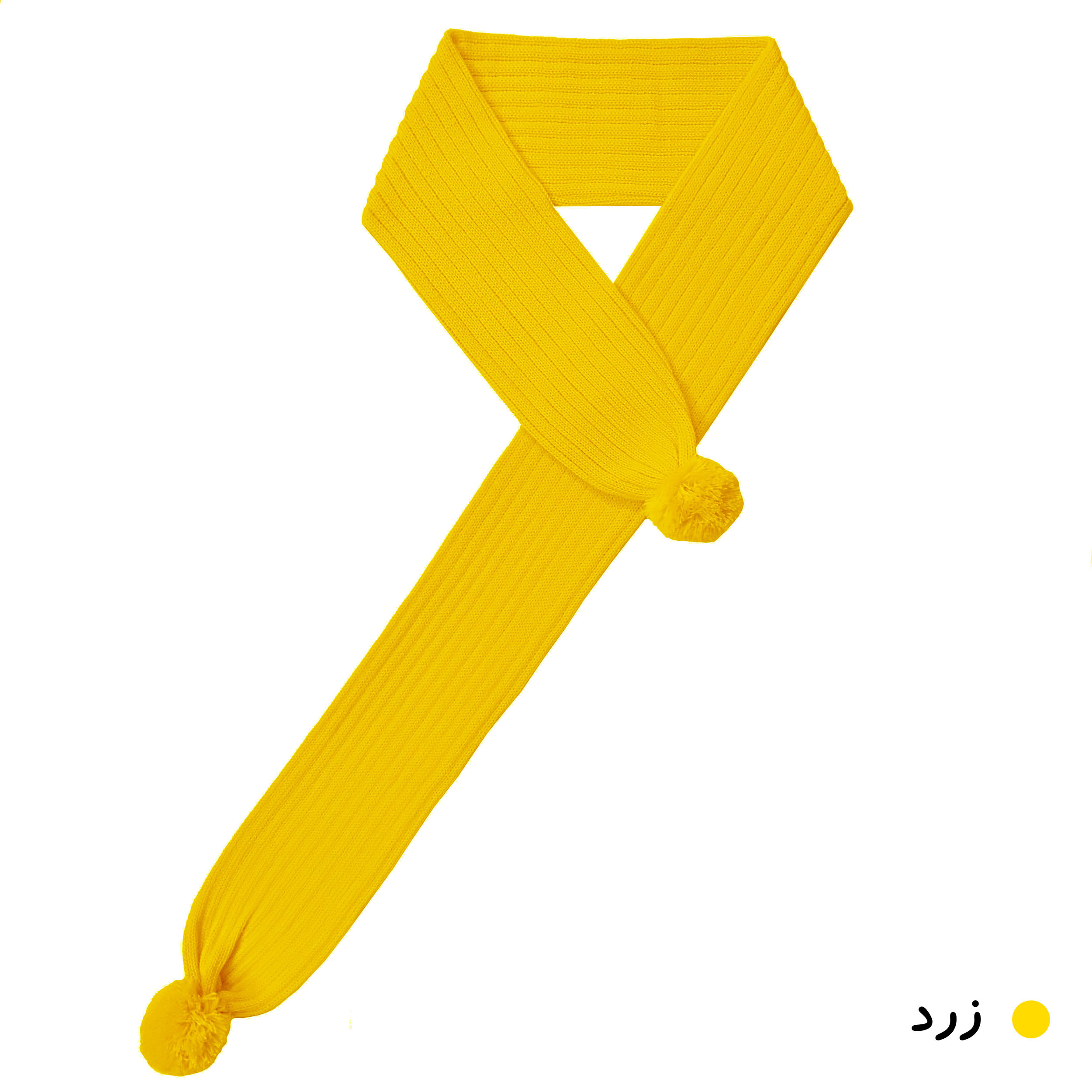 شال گردن بافتنی مدل K