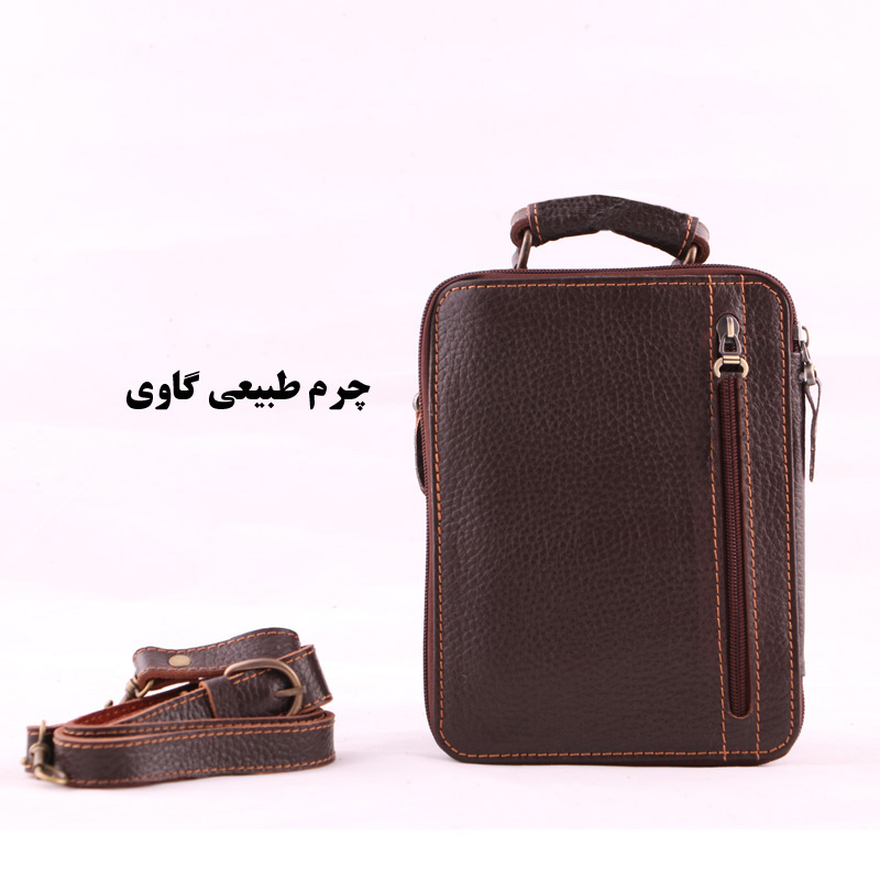 کیف رودوشی مردانه لیدوما مدل چرم طبیعی Li-807