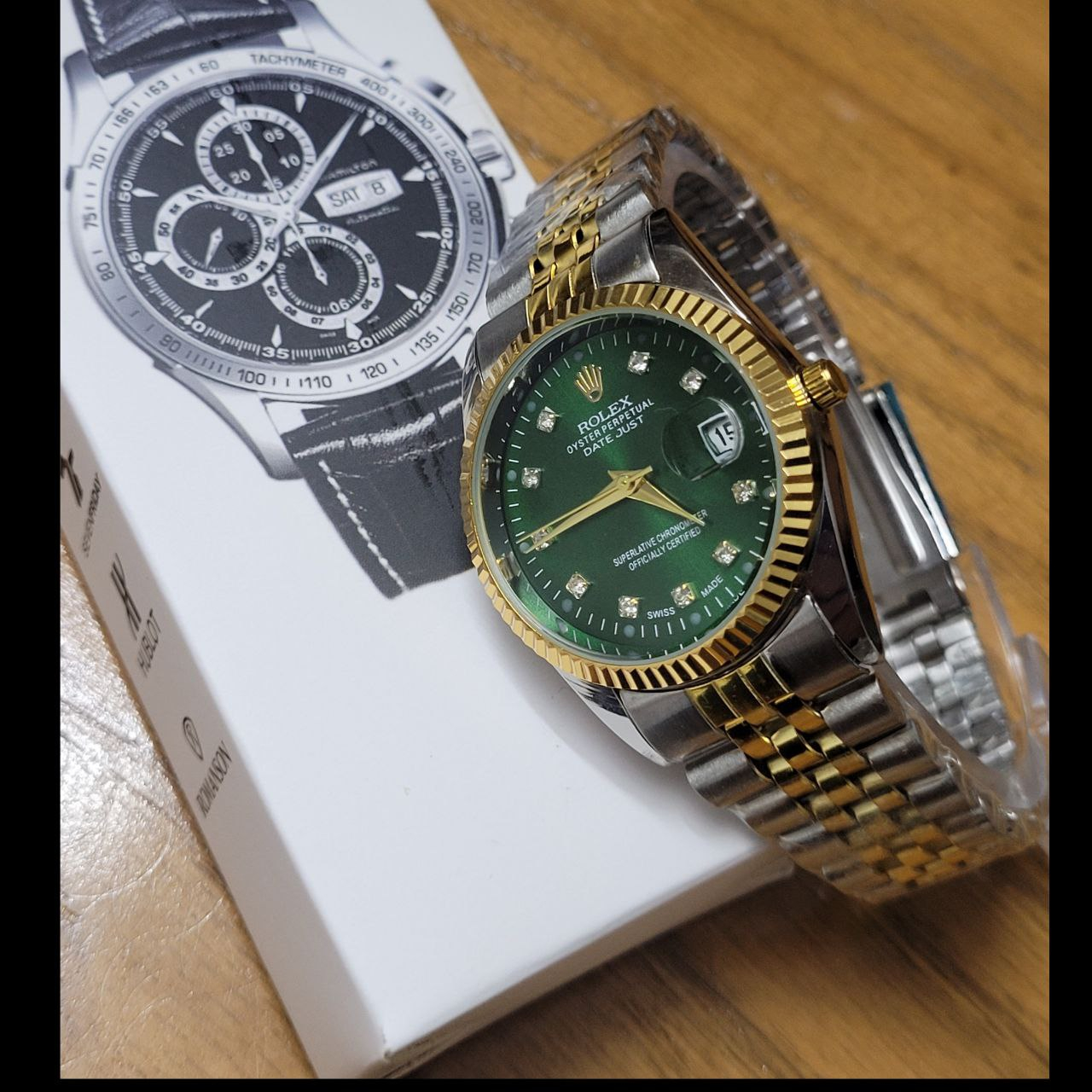 ساعت مچی عقربه‌ای مردانه مدل دیت جاست sbzz2