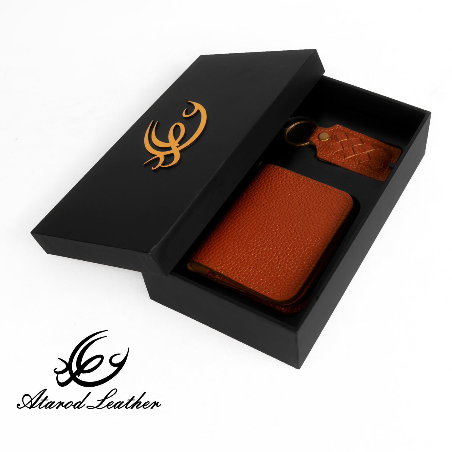 ست هدیه چرم عطارد مدل چرم طبیعی کد A58