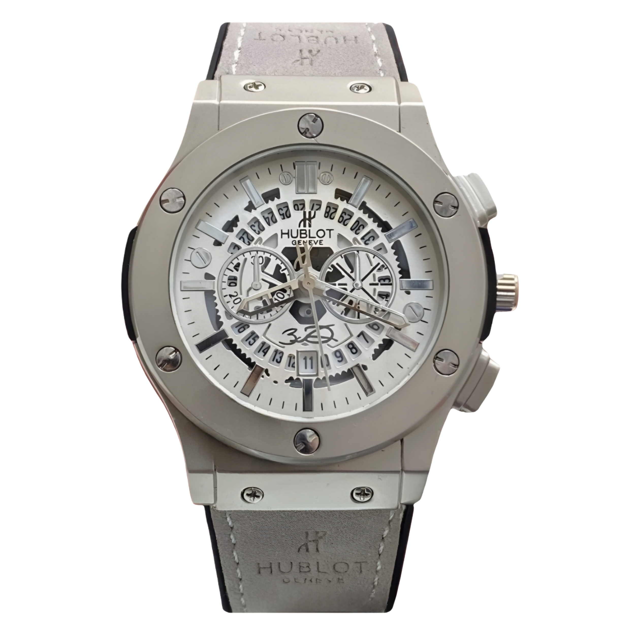 ساعت مچی عقربه‌ای کوارتز مردانه مدل اسپرت تک موتوره صفحه اسکلتون کد ۱.۱