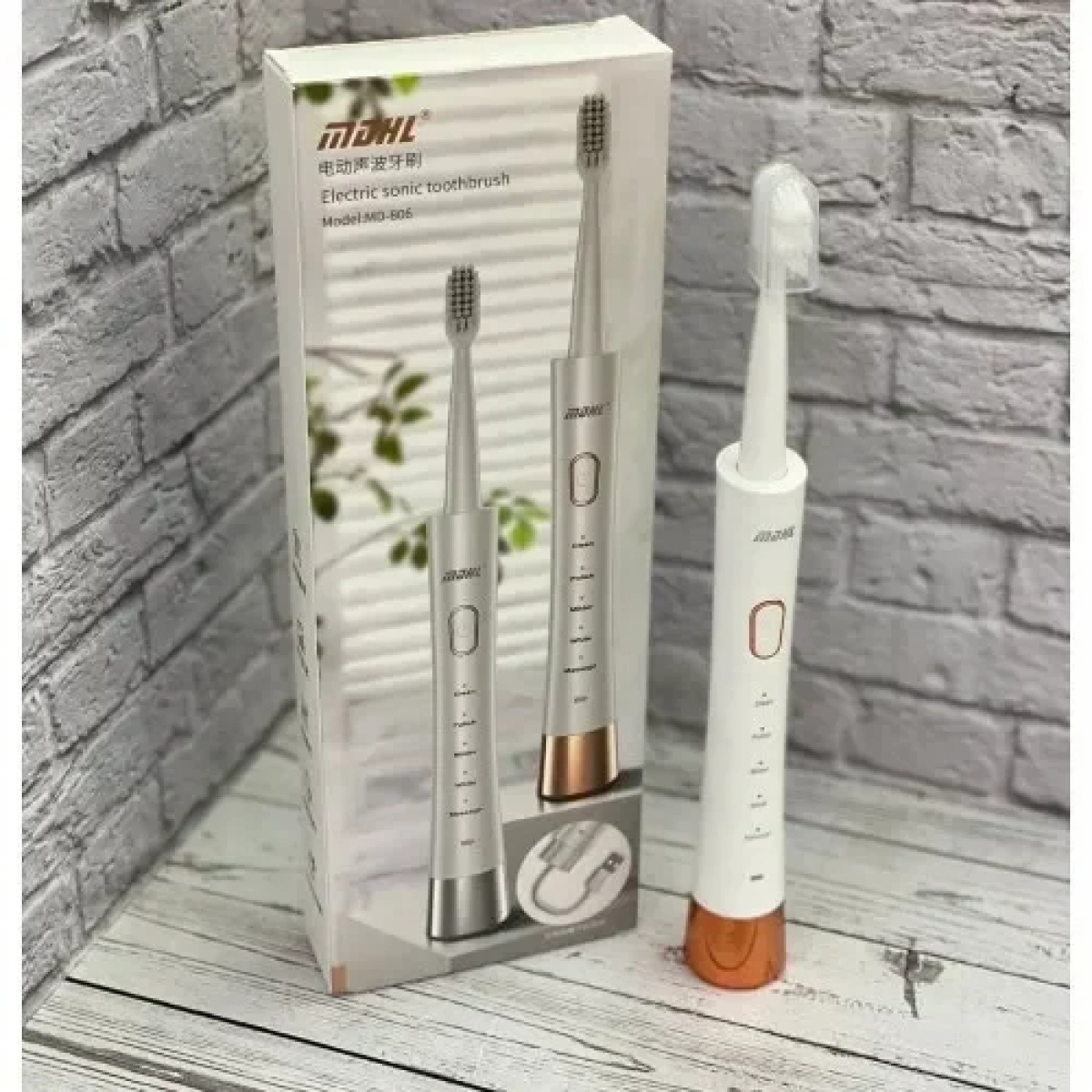 دستگاه سفید کننده دندان ام دی اچ ال مدل MD806 به همراه چهار عدد سری یدک