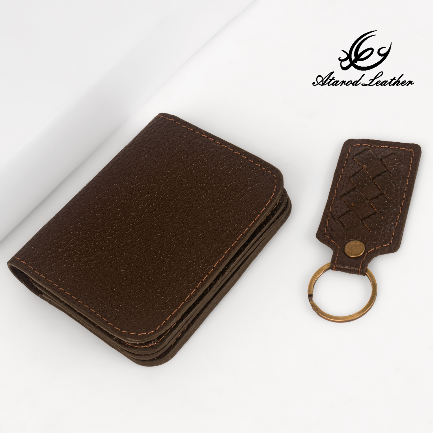 ست هدیه چرم عطارد مدل مدل چرم طبیعی کد A57