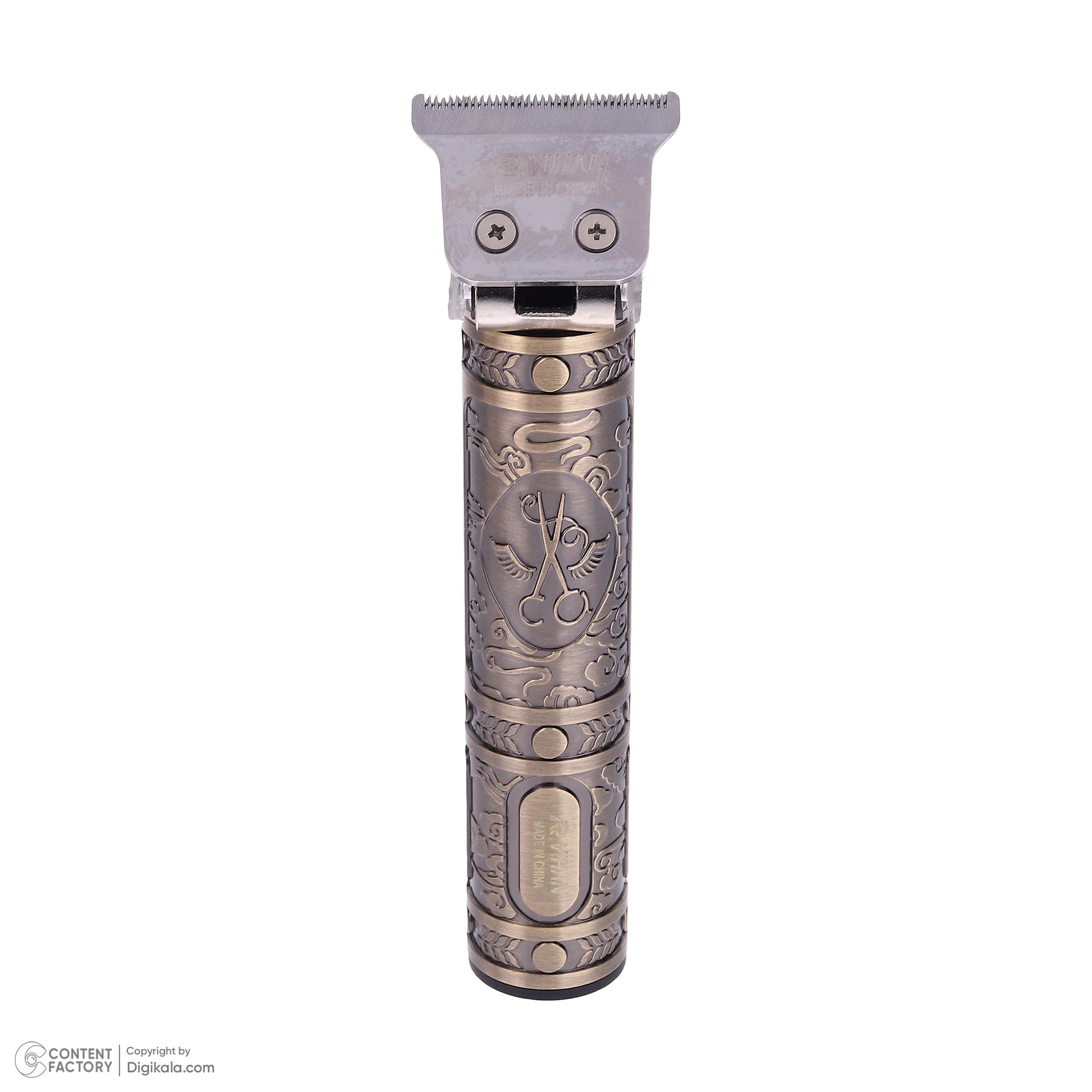 ماشین اصلاح موی سر و صورت شارژی آر ویهان مدل RV-985A