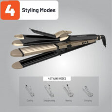 اتو و حالت‌دهنده‌ی مو حرفه‌ای پرودو مدل PD-LFST109-BK