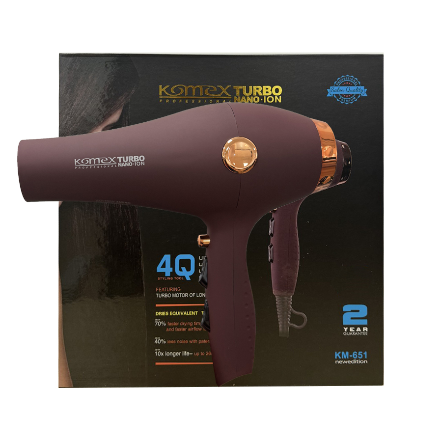 سشوار حرفه ای کومکس مدل turbo km-651