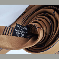 ست کراوات و دستمال جیب مردانه رافللو مدل دست دوز