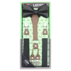 ست ساسبند و پاپیون مردانه سی اچ آر کد M066BKBK