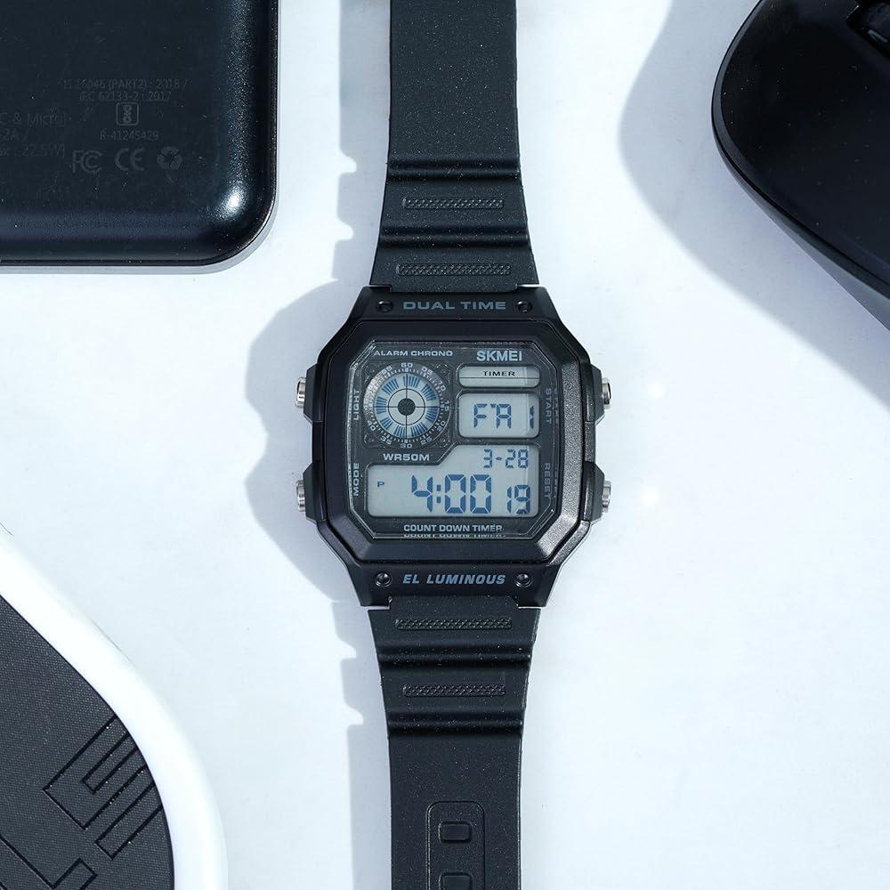 ساعت مچی دیجیتال مردانه اسکمی مدل 1299 BK