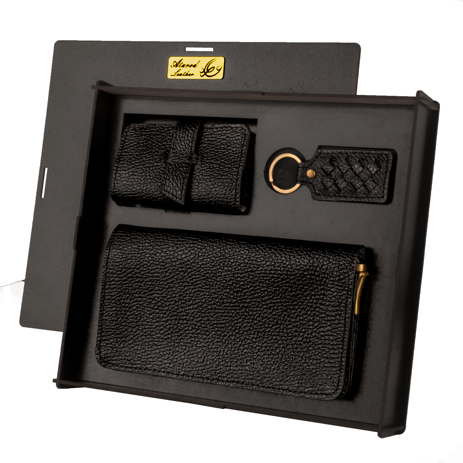 ست هدیه چرم عطارد مدل A11