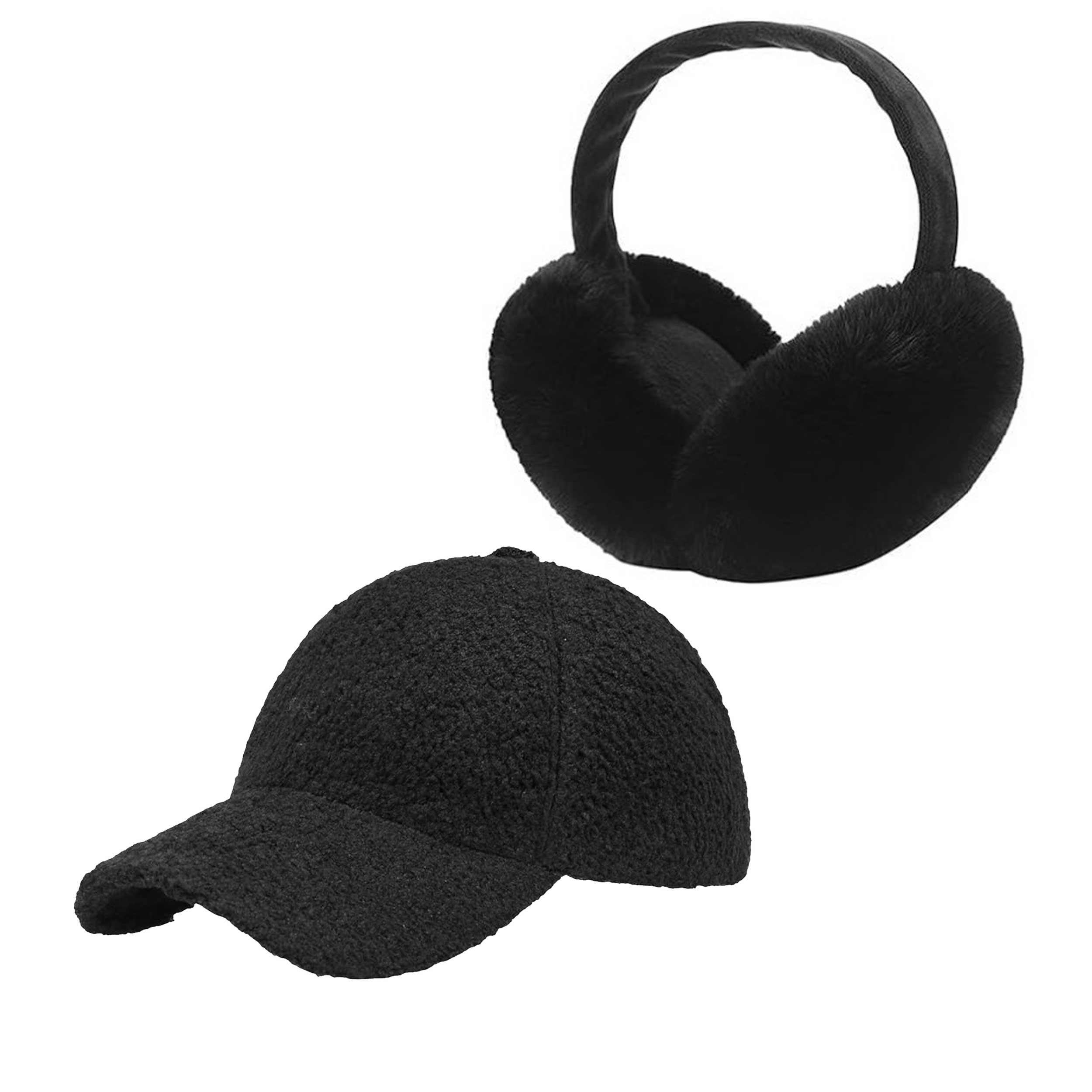 ست کلاه و گوش گیر زمستانی مدل تدی