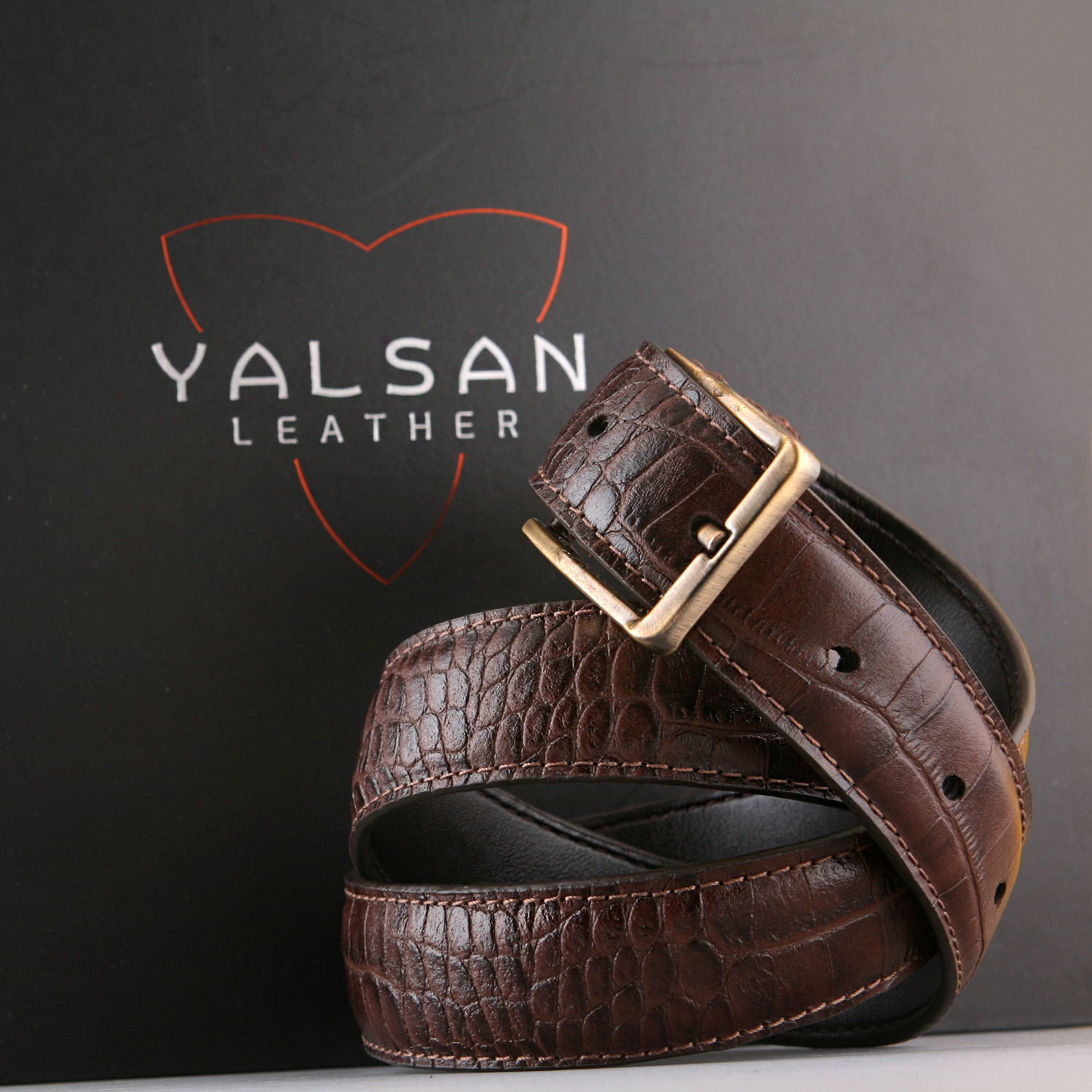 ست هدیه مردانه چرم یلسان مدل رادیس کد CHN-KAM-026-GC