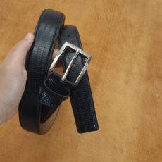 کمربند مردانه مدل چرمی پتینه کد km-03