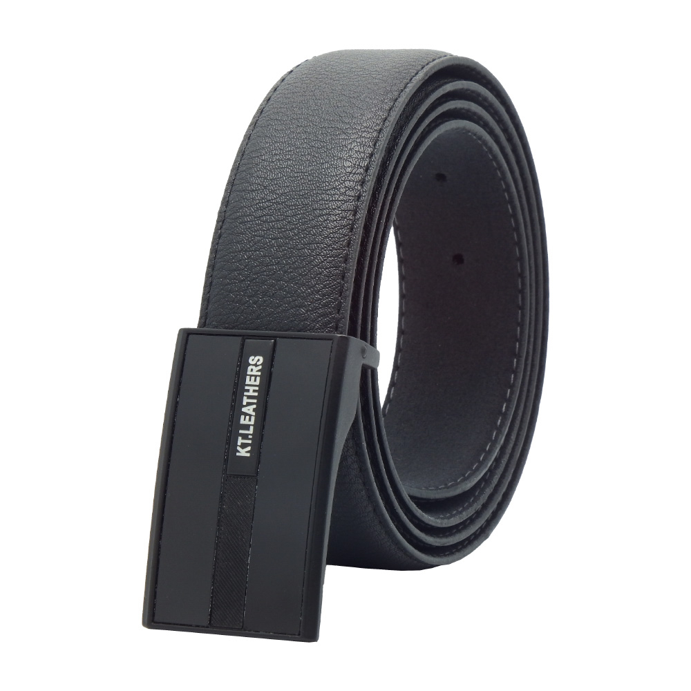 کمربند مردانه کیتی مدل چرم صنعتی پلاکی PRO749IN700.201